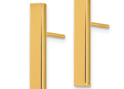 14k Yellow Gold Earrings Style TF1379 - Classique Jewelry Inc.