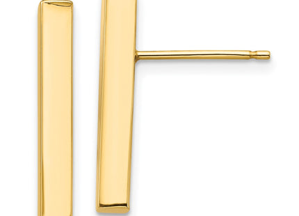 14k Yellow Gold Earrings Style TF1379 - Classique Jewelry Inc.