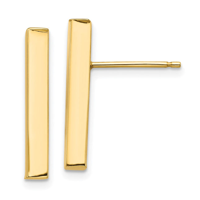 14K gold earrings
