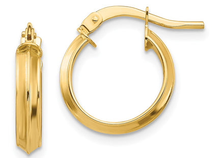 14k Yellow Gold Earrings Style TF1380 - Classique Jewelry Inc.