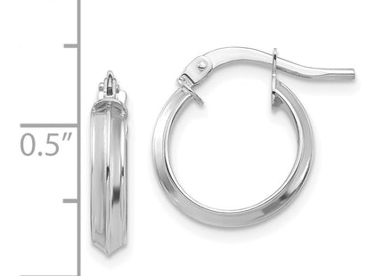 14k White Gold Earrings Style TF1380W - Classique Jewelry Inc.