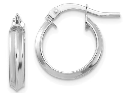 14k White Gold Earrings Style TF1380W - Classique Jewelry Inc.