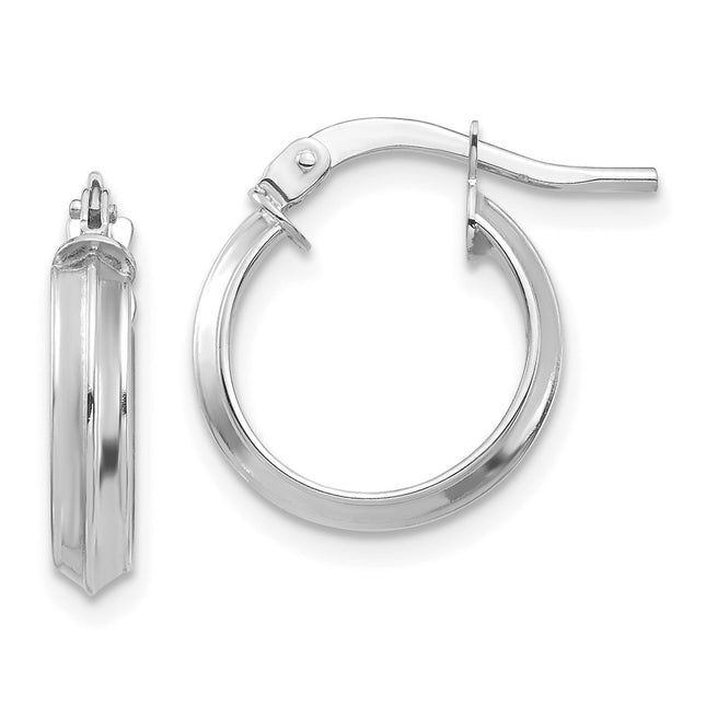 14k White Gold Earrings Style TF1380W - Classique Jewelry Inc.