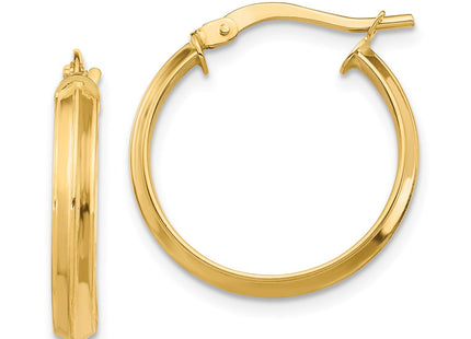 14k Yellow Gold Earrings Style TF1381 - Classique Jewelry Inc.