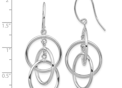 14k White Gold Earrings Style TF1387W - Classique Jewelry Inc.