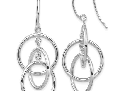 14k White Gold Earrings Style TF1387W - Classique Jewelry Inc.
