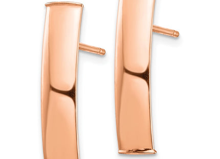 14k Rose Gold Earrings Style TF1388R - Classique Jewelry Inc.