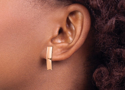 14k Rose Gold Earrings Style TF1388R - Classique Jewelry Inc.