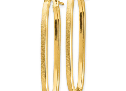 14k Yellow Gold Earrings Style TF1390 - Classique Jewelry Inc.