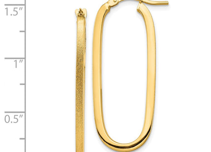 14k Yellow Gold Earrings Style TF1390 - Classique Jewelry Inc.