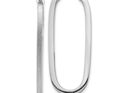 14k White Gold Earrings Style TF1390W - Classique Jewelry Inc.