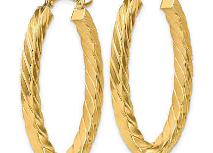 14k Yellow Gold Earrings Style TF1393 - Classique Jewelry Inc.