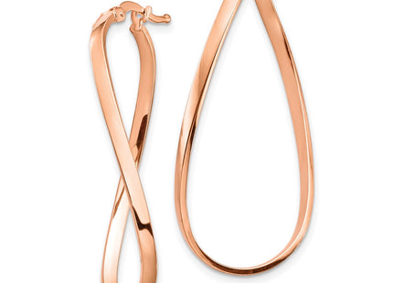 14k Rose Gold Earrings Style TF1395R - Classique Jewelry Inc.