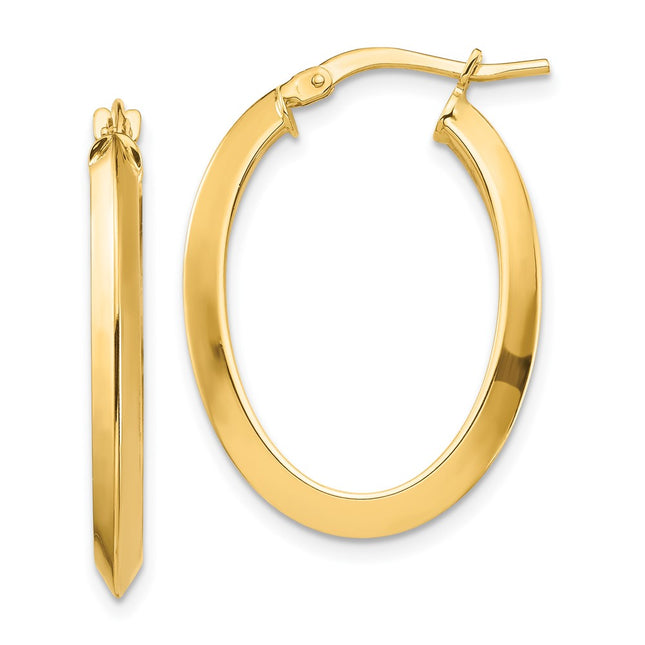 14k Yellow Gold Earrings Style TF1399 - Classique Jewelry Inc.