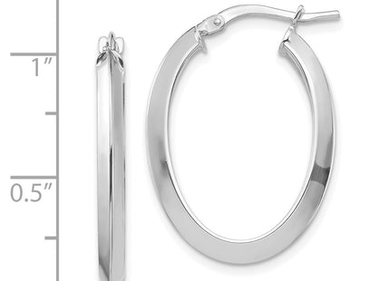 14k White Gold Earrings Style TF1399W - Classique Jewelry Inc.