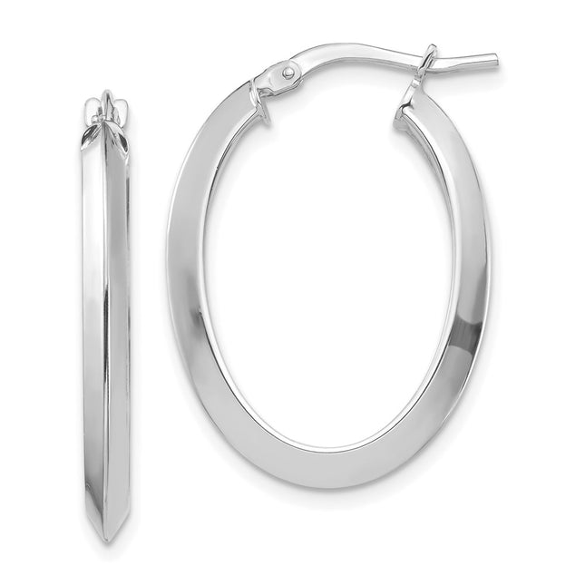 14k White Gold Earrings Style TF1399W - Classique Jewelry Inc.