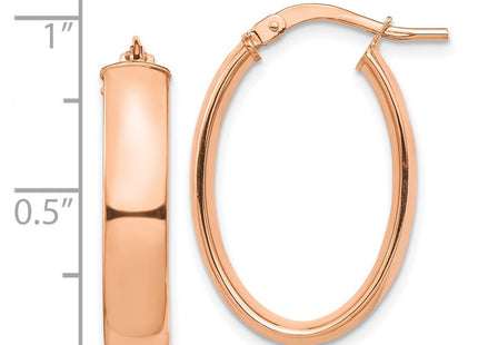 14k Rose Gold Earrings Style TF1407R - Classique Jewelry Inc.