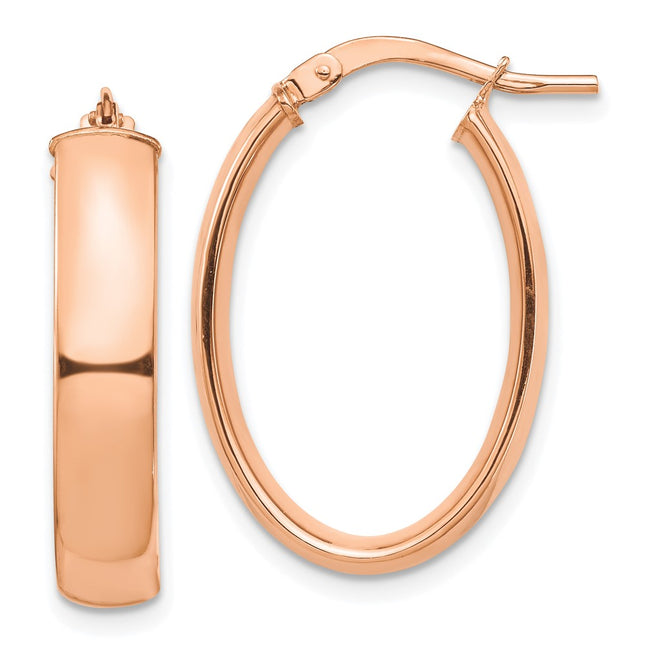 14k Rose Gold Earrings Style TF1407R - Classique Jewelry Inc.