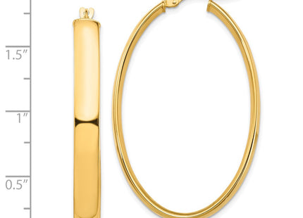 14k Yellow Gold Earrings Style TF1410 - Classique Jewelry Inc.