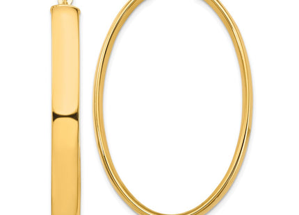 14k Yellow Gold Earrings Style TF1410 - Classique Jewelry Inc.