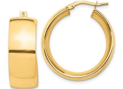 14k Yellow Gold Earrings Style TF1421 - Classique Jewelry Inc.