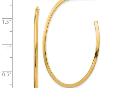 14k Yellow Gold Earrings Style TF1432 - Classique Jewelry Inc.
