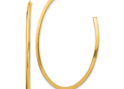 14k Yellow Gold Earrings Style TF1432 - Classique Jewelry Inc.