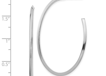 14k White Gold Earrings Style TF1432W - Classique Jewelry Inc.
