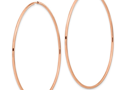 14k Rose Gold Earrings Style TF1436 - Classique Jewelry Inc.