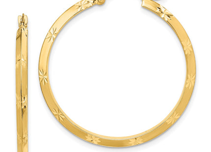 14k Yellow Gold Earrings Style TF1450 - Classique Jewelry Inc.