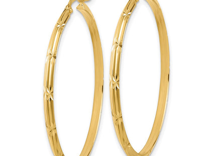 14k Yellow Gold Earrings Style TF1451 - Classique Jewelry Inc.