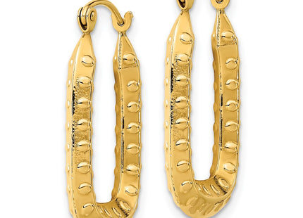 14k Yellow Gold Earrings Style TF1454 - Classique Jewelry Inc.