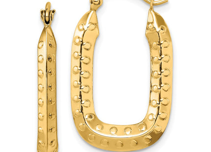 14k Yellow Gold Earrings Style TF1454 - Classique Jewelry Inc.