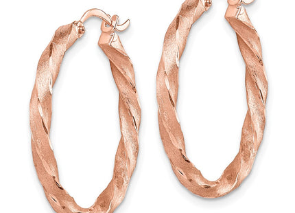 14k Rose Gold Earrings Style TF1471 - Classique Jewelry Inc.