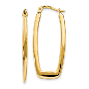 14k Yellow Gold Earrings Style TF148 - Classique Jewelry Inc.
