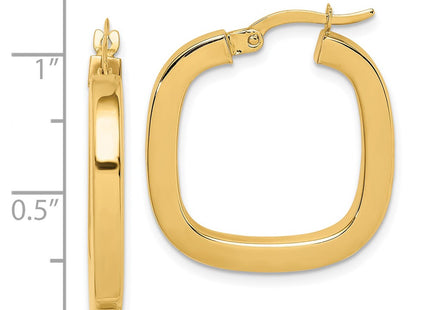 14k Yellow Gold Earrings Style TF1481 - Classique Jewelry Inc.