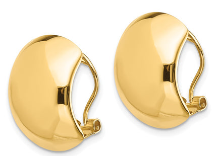 14k Yellow Gold Earrings Style TF1523 - Classique Jewelry Inc.