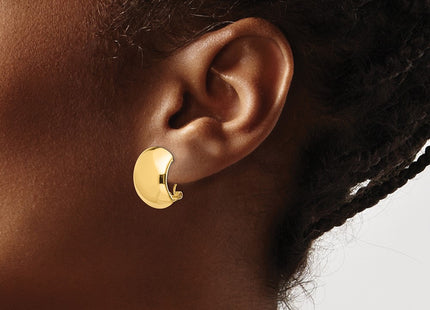 14k Yellow Gold Earrings Style TF1523 - Classique Jewelry Inc.