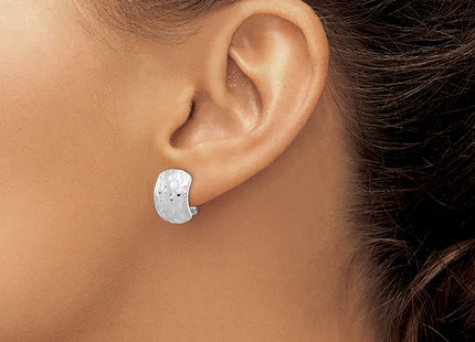 14k White Gold Earrings Style TF1526 - Classique Jewelry Inc.