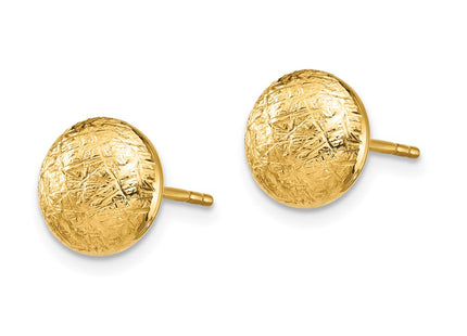 14k Yellow Gold Earrings Style TF1529 - Classique Jewelry Inc.