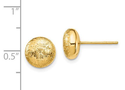 14k Yellow Gold Earrings Style TF1529 - Classique Jewelry Inc.