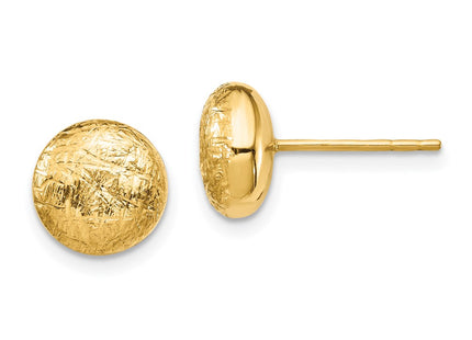 14k Yellow Gold Earrings Style TF1529 - Classique Jewelry Inc.