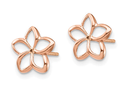 14k Rose Gold Earrings Style TF1562 - Classique Jewelry Inc.