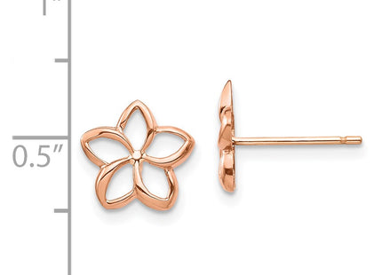 14k Rose Gold Earrings Style TF1562 - Classique Jewelry Inc.