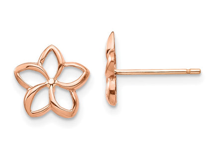 14k Rose Gold Earrings Style TF1562 - Classique Jewelry Inc.