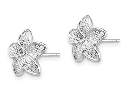 14k White Gold Earrings Style TF1564 - Classique Jewelry Inc.