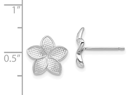 14k White Gold Earrings Style TF1564 - Classique Jewelry Inc.