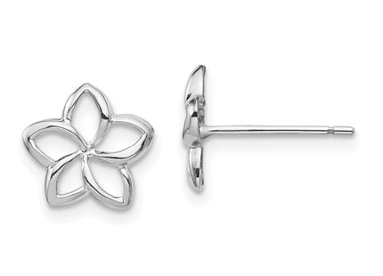 14k White Gold Earrings Style TF1565 - Classique Jewelry Inc.