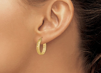 14k Yellow Gold Earrings Style TF1572 - Classique Jewelry Inc.