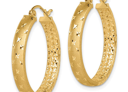 14k Yellow Gold Earrings Style TF1573 - Classique Jewelry Inc.